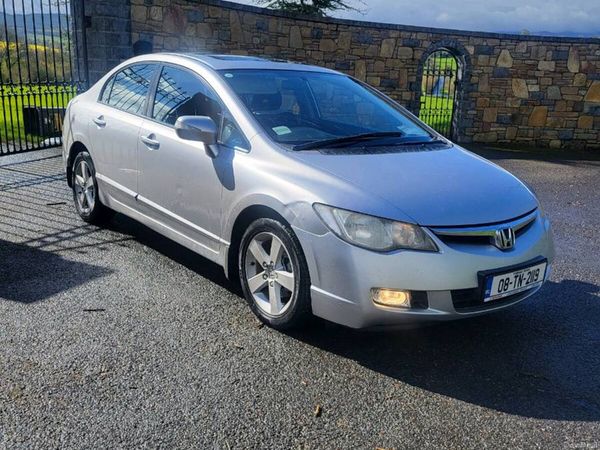 Honda Civic Saloon, Petrol, 2008, Grey