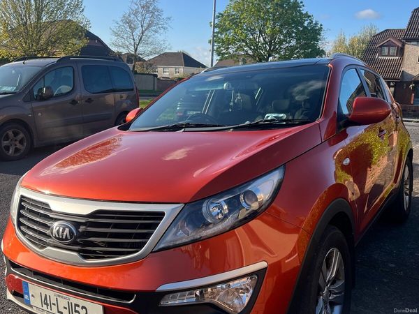 Kia Sportage SUV, Diesel, 2014, Orange
