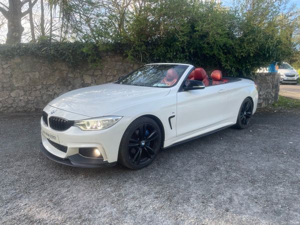 BMW 4-Series Convertible, Diesel, 2014, White