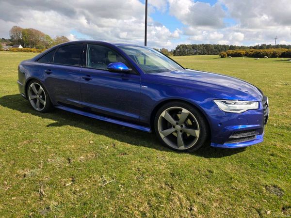 Audi A6 Saloon, Diesel, 2016, Blue