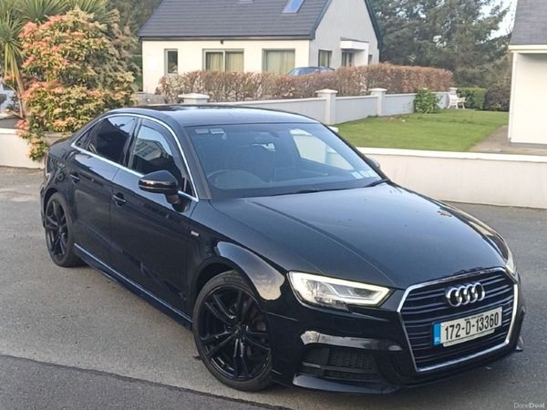 Audi A3 Saloon, Diesel, 2017, Black