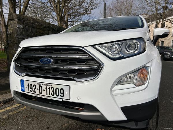 Ford EcoSport SUV, Petrol, 2019, White