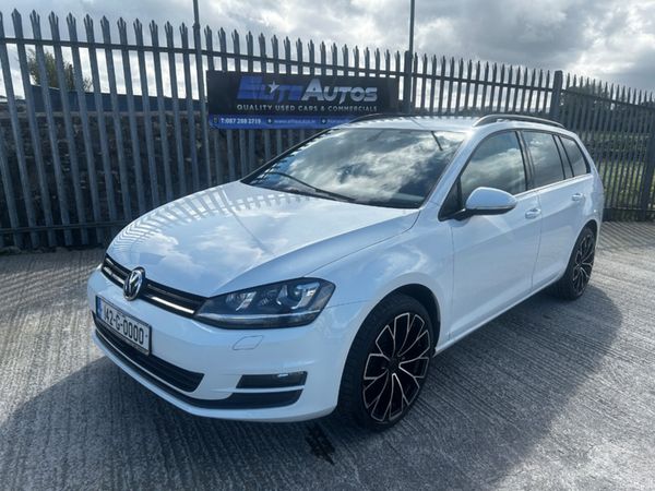 Volkswagen Golf Estate, Petrol, 2014, White