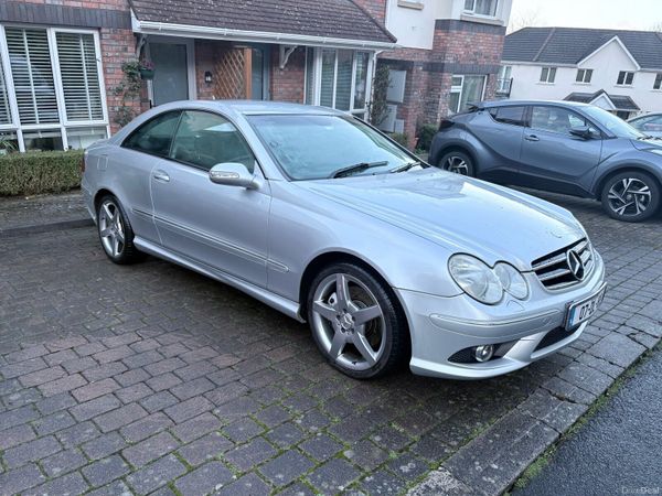 Mercedes-Benz CLK Coupe, Petrol, 2007, Silver