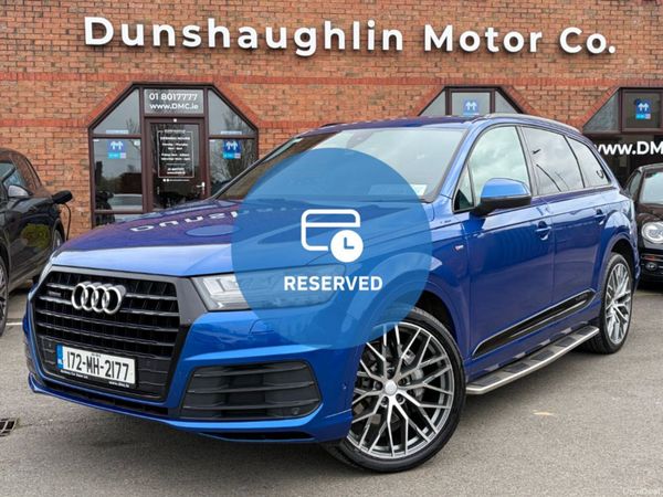 Audi Q7 SUV, Diesel, 2017, Blue