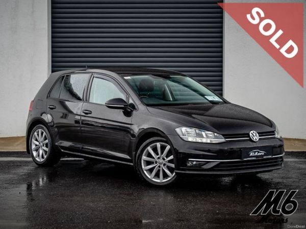 Volkswagen Golf Hatchback, Diesel, 2019, Black