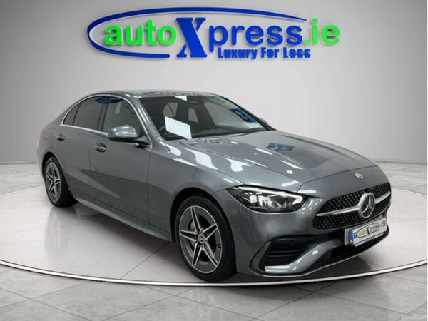Mercedes-Benz C-Class Saloon, Petrol Hybrid, 2022, Grey