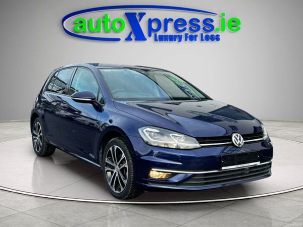 Volkswagen Golf Hatchback, Diesel, 2019, Blue