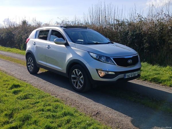 Kia Sportage SUV, Diesel, 2014, Silver