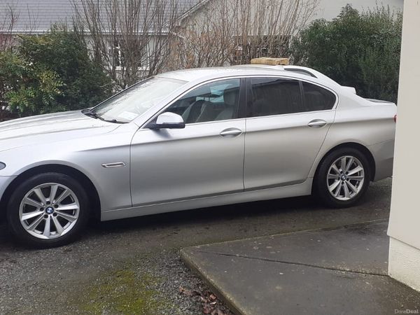 BMW 5-Series Saloon, Diesel, 2015, Silver