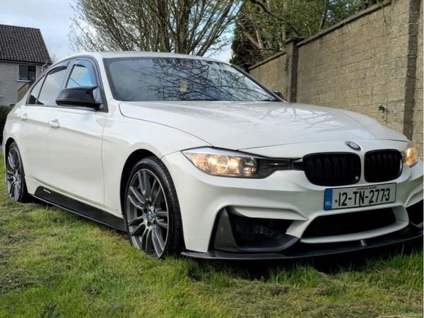 BMW 3-Series Saloon, Diesel, 2015, White