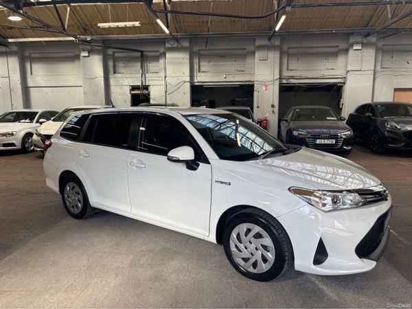 Toyota Corolla Estate, Petrol Hybrid, 2020, White