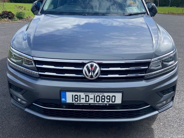 Volkswagen Tiguan SUV, Diesel, 2018, Grey