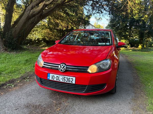 Volkswagen Golf Hatchback, Diesel, 2010, Red
