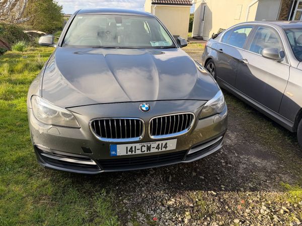 BMW 5-Series Saloon, Diesel, 2014, Grey