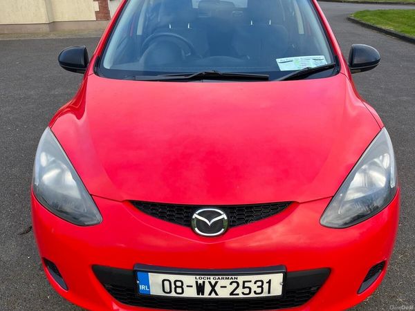 Mazda Mazda2 Hatchback, Petrol, 2008, Red