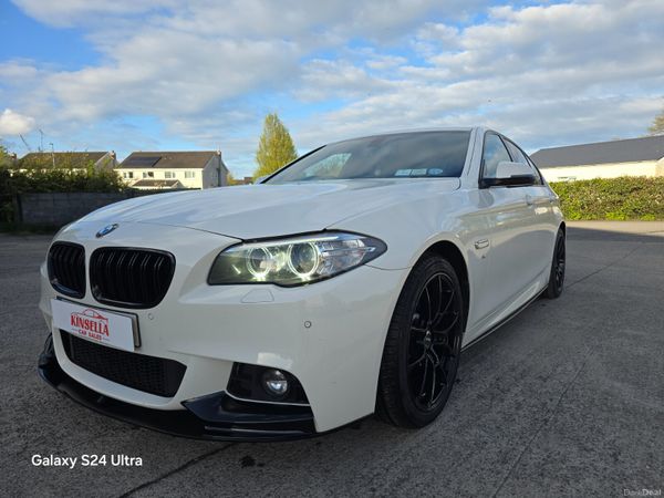 BMW 5-Series Saloon, Diesel, 2015, White