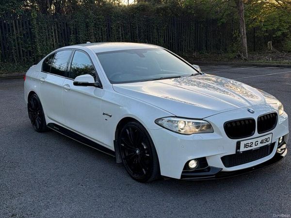 BMW 5-Series Saloon, Diesel, 2016, White