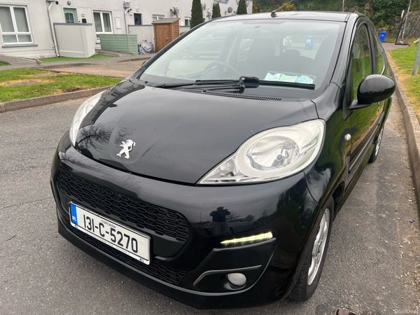 Peugeot 107 Hatchback, Petrol, 2013, Black