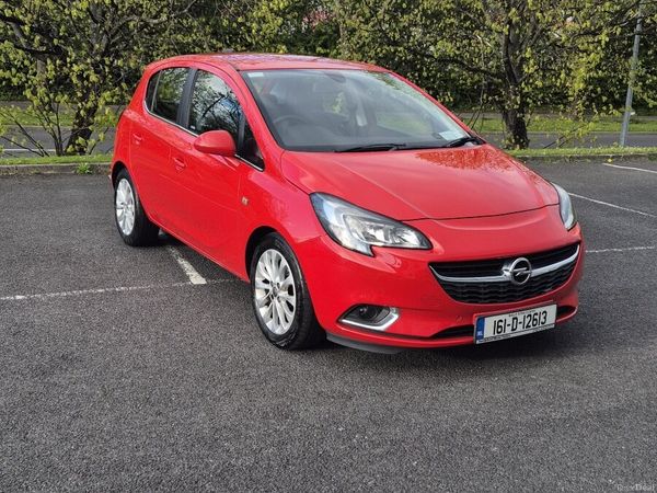 Opel Corsa Hatchback, Petrol, 2016, Red