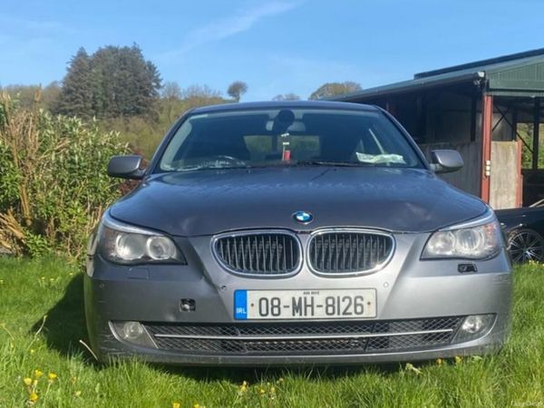 BMW 5-Series Saloon, Diesel, 2008, Grey