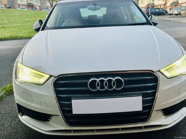 Audi A3 Saloon, Petrol, 2015, White