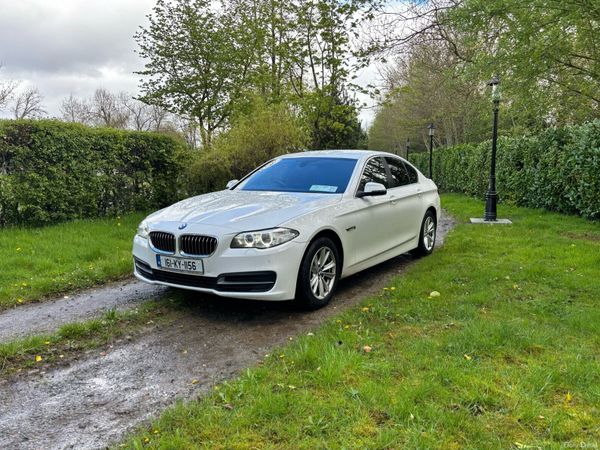 BMW 5-Series Saloon, Diesel, 2016, White