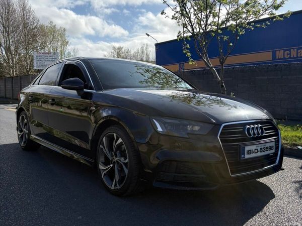 Audi A3 Saloon, Diesel, 2018, Black