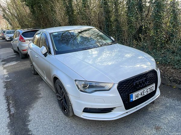 Audi A3 Saloon, Petrol, 2014, White