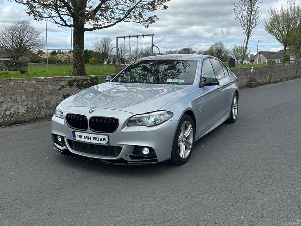 BMW 5-Series Saloon, Diesel, 2015, Silver