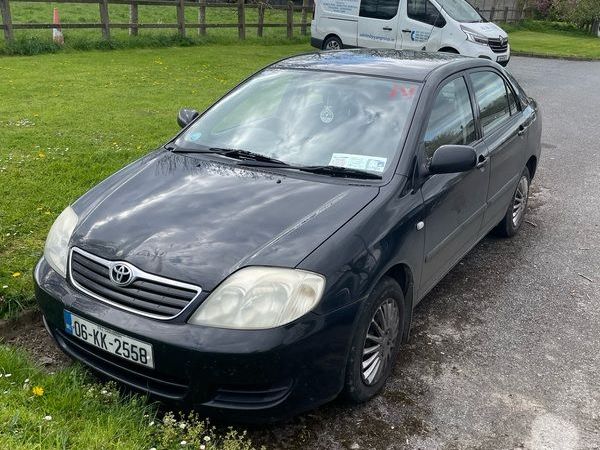 Toyota Corolla Saloon, Petrol, 2006, Black