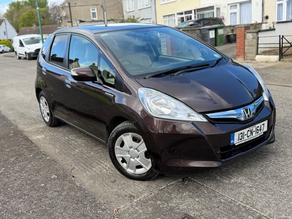 Honda Fit Hatchback, Petrol Hybrid, 2013, Brown