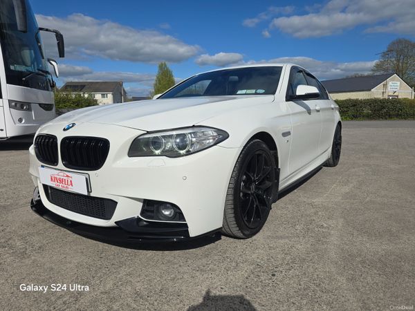 BMW 5-Series Saloon, Diesel, 2015, White