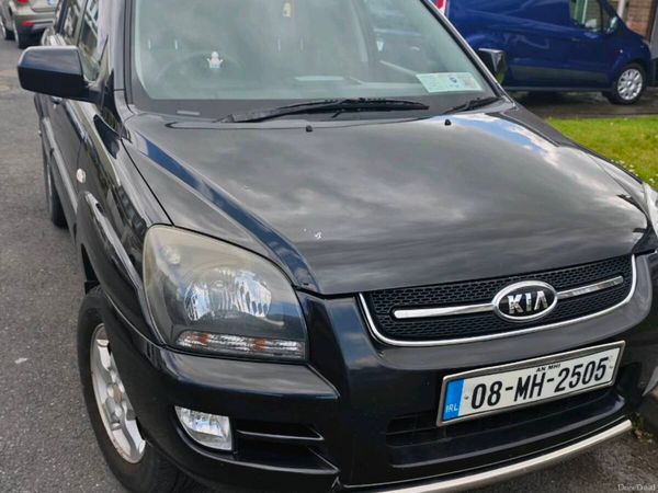 Kia Sportage SUV, Diesel, 2008, Black
