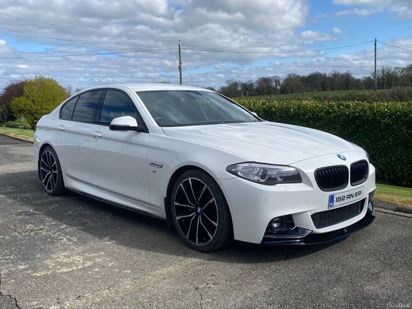 BMW 5-Series Saloon, Diesel, 2015, White