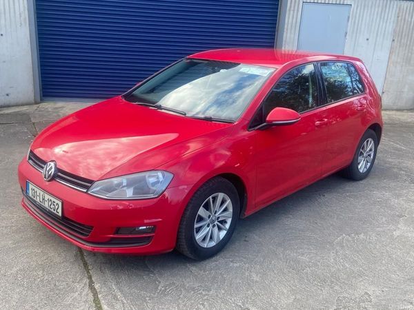 Volkswagen Golf Estate, Diesel, 2013, Red
