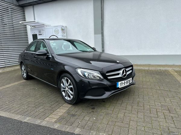 Mercedes-Benz C-Class Saloon, Petrol Plug-in Hybrid, 2017, Black
