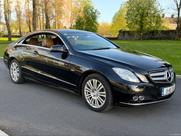 Mercedes-Benz E-Class Coupe, Diesel, 2011, Black