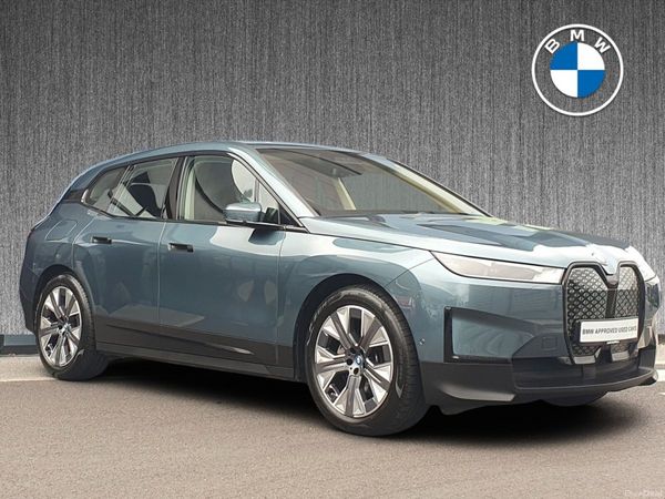 BMW iX SUV, Electric, 2024, Blue