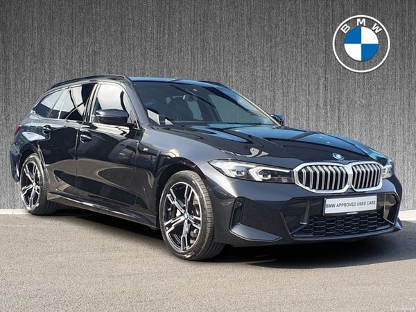 BMW 3-Series Estate, Petrol Plug-in Hybrid, 2025, Black