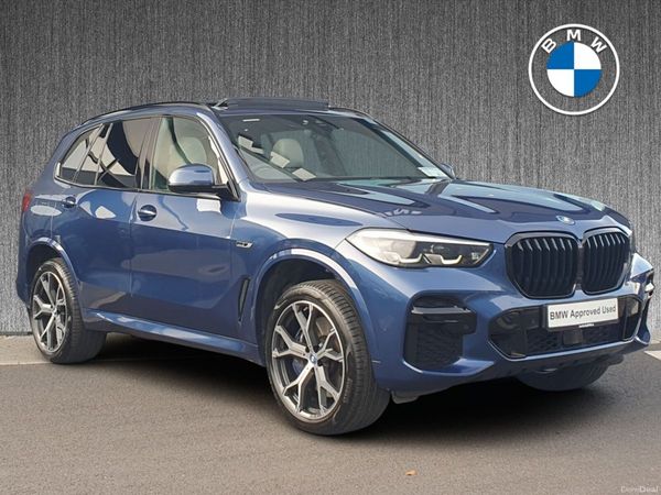 BMW X5 SUV, Petrol Plug-in Hybrid, 2023, Blue