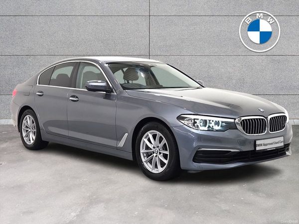 BMW 5-Series Saloon, Diesel, 2018, Blue