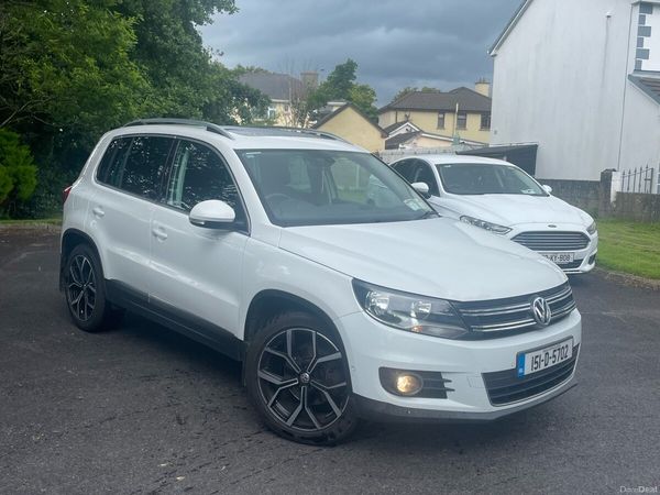 Volkswagen Tiguan SUV, Diesel, 2015, White