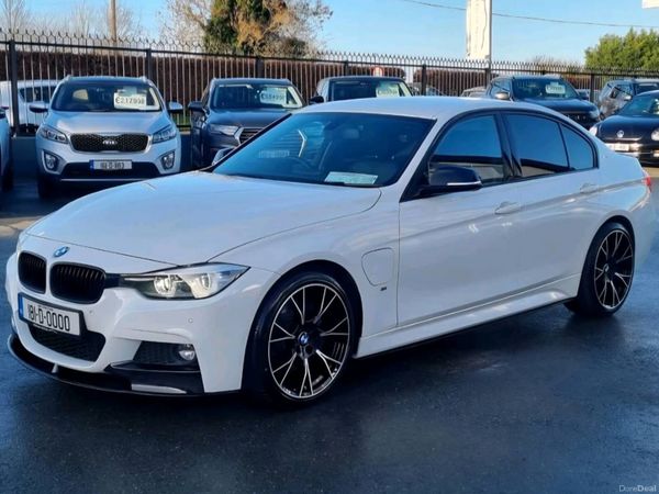 BMW 3-Series Saloon, Petrol Plug-in Hybrid, 2018, White