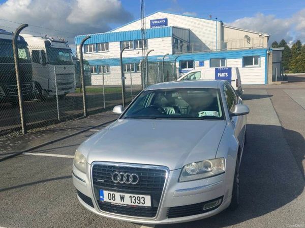 Audi A8 Saloon, Diesel, 2008, Silver