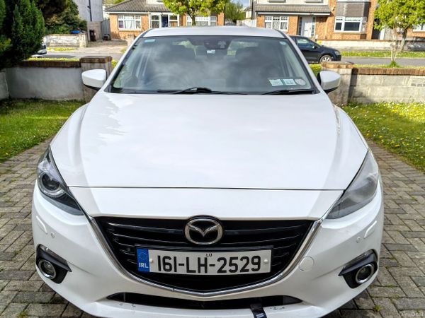 Mazda Mazda3 Saloon, Diesel, 2016, White