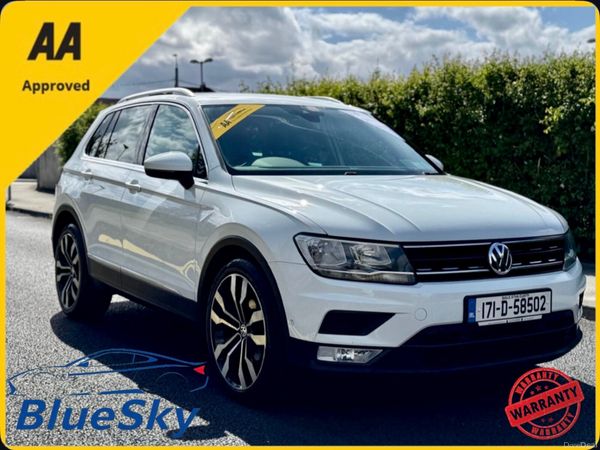 Volkswagen Tiguan SUV, Diesel, 2017, White