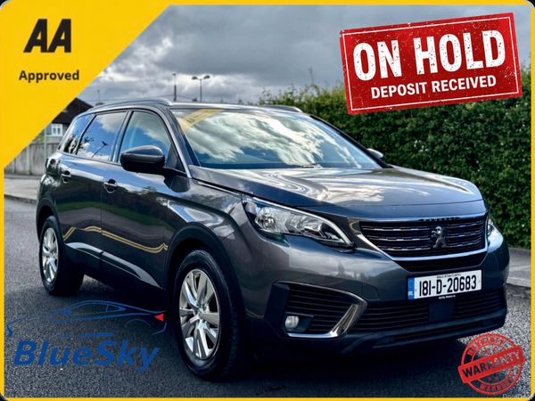 Peugeot 5008 MPV, Petrol, 2018, Grey