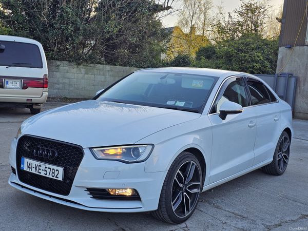 Audi A3 Saloon, Petrol, 2014, White