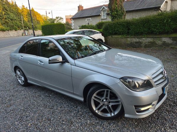 Mercedes-Benz C-Class Saloon, Diesel, 2013, Silver